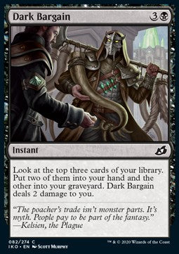 Dark Bargain - Ikoria: Lair of Behemoths (Common) [IKO-82] - JotaCards - Tu Tienda de TCG