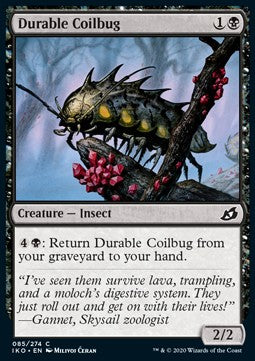 Durable Coilbug - Ikoria: Lair of Behemoths (Common) [IKO-85] - JotaCards - Tu Tienda de TCG