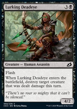 Lurking Deadeye - Ikoria: Lair of Behemoths (Common) [IKO-94] - JotaCards - Tu Tienda de TCG