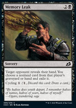 Memory Leak - Ikoria: Lair of Behemoths (Common) [IKO-95] - JotaCards - Tu Tienda de TCG