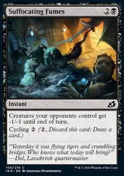 Suffocating Fumes - Ikoria: Lair of Behemoths (Common) [IKO-100] - JotaCards - Tu Tienda de TCG