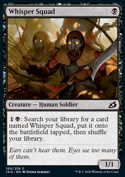 Whisper Squad - Ikoria: Lair of Behemoths (Common) [IKO-105] - JotaCards - Tu Tienda de TCG