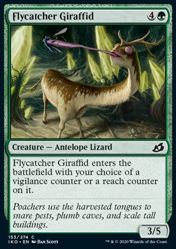 Flycatcher Giraffid - Ikoria: Lair of Behemoths (Common) [IKO-153] - JotaCards - Tu Tienda de TCG