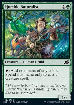 Humble Naturalist - Ikoria: Lair of Behemoths (Common) [IKO-160] - JotaCards - Tu Tienda de TCG