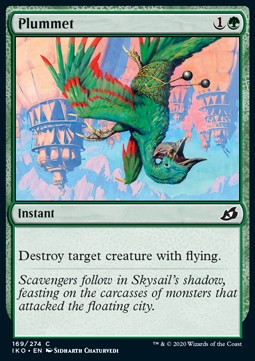 Plummet - Ikoria: Lair of Behemoths (Common) [IKO-169] - JotaCards - Tu Tienda de TCG