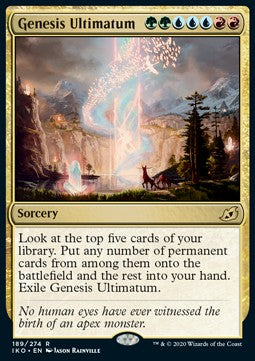Genesis Ultimatum - Ikoria: Lair of Behemoths (Rare) [IKO-189] - JotaCards - Tu Tienda de TCG