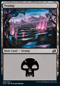 Swamp (V.1) - Ikoria: Lair of Behemoths (Land) [IKO-266] - JotaCards - Tu Tienda de TCG