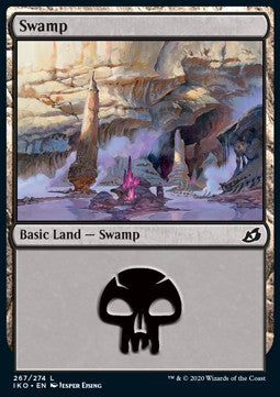 Swamp (V.2) - Ikoria: Lair of Behemoths (Land) [IKO-267] - JotaCards - Tu Tienda de TCG