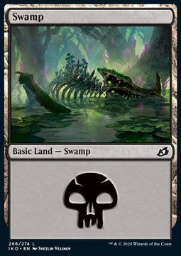 Swamp (V.3) - Ikoria: Lair of Behemoths (Land) [IKO-268] - JotaCards - Tu Tienda de TCG