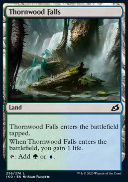 Thornwood Falls - Ikoria: Lair of Behemoths (Common) [IKO-256] - JotaCards - Tu Tienda de TCG