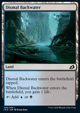 Dismal Backwater - Ikoria: Lair of Behemoths (Common) [IKO-246] - JotaCards - Tu Tienda de TCG