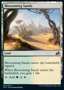 Blossoming Sands - Ikoria: Lair of Behemoths (Common) [IKO-244] - JotaCards - Tu Tienda de TCG