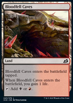Bloodfell Caves - Ikoria: Lair of Behemoths (Common) [IKO-243] - JotaCards - Tu Tienda de TCG