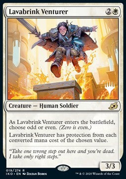 Lavabrink Venturer (V.1) - Ikoria: Lair of Behemoths: Promos (Rare) [PIKO-19] - JotaCards - Tu Tienda de TCG