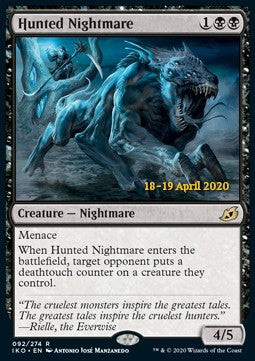 Hunted Nightmare (V.2) - Ikoria: Lair of Behemoths: Promos (Rare) [PIKO-92] - JotaCards - Tu Tienda de TCG