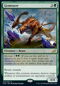 Gemrazer (V.1) - Ikoria: Lair of Behemoths: Promos (Rare) [PIKO-155] - JotaCards - Tu Tienda de TCG