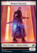 Human Soldier Token (White 1/1) (V.3) - Ikoria: Lair of Behemoths: Extras (Token) [XIKO-T05] - JotaCards - Tu Tienda de TCG
