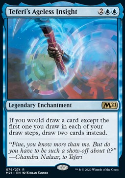 Teferi's Ageless Insight - Core 2021 (Rare) [M21-76] - JotaCards - Tu Tienda de TCG