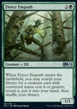 Fierce Empath - Core 2021 (Uncommon) [M21-181] - JotaCards - Tu Tienda de TCG