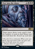 Peer into the Abyss - Core 2021 (Rare) [M21-117] - JotaCards - Tu Tienda de TCG