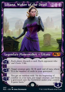 Liliana, Waker of the Dead (V.2) - Core 2021: Extras (Mythic) [XM21-297] - JotaCards - Tu Tienda de TCG