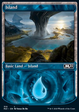 Island - Core 2021: Extras (Land) [XM21-310] - JotaCards - Tu Tienda de TCG