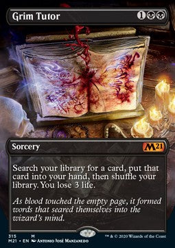 Grim Tutor - Core 2021: Extras (Mythic) [XM21-315] - JotaCards - Tu Tienda de TCG