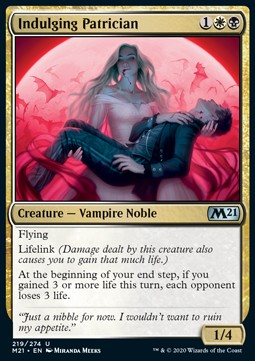 Indulging Patrician - Core 2021 (Uncommon) [M21-219] - JotaCards - Tu Tienda de TCG