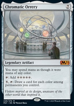 Chromatic Orrery - Core 2021 (Mythic) [M21-228] - JotaCards - Tu Tienda de TCG