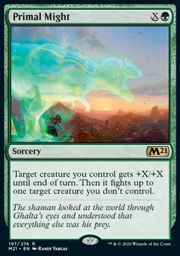 Primal Might - Core 2021 (Rare) [M21-197] - JotaCards - Tu Tienda de TCG