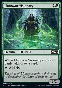 Llanowar Visionary - Core 2021 (Common) [M21-193] - JotaCards - Tu Tienda de TCG