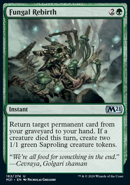 Fungal Rebirth - Core 2021 (Uncommon) [M21-182] - JotaCards - Tu Tienda de TCG