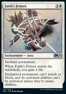 Faith's Fetters - Core 2021 (Uncommon) [M21-17] - JotaCards - Tu Tienda de TCG