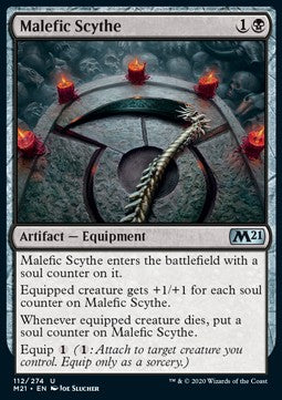 Malefic Scythe - Core 2021 (Uncommon) [M21-112] - JotaCards - Tu Tienda de TCG