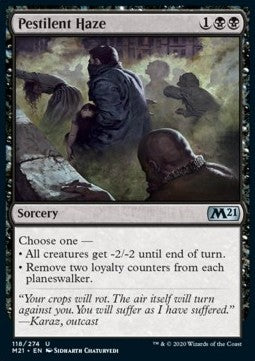 Pestilent Haze - Core 2021 (Uncommon) [M21-118] - JotaCards - Tu Tienda de TCG