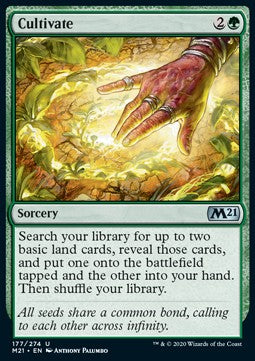 Cultivate - Core 2021 (Uncommon) [M21-177] - JotaCards - Tu Tienda de TCG