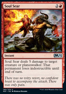 Soul Sear - Core 2021 (Uncommon) [M21-160] - JotaCards - Tu Tienda de TCG
