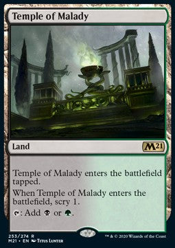 Temple of Malady - Core 2021 (Rare) [M21-253] - JotaCards - Tu Tienda de TCG