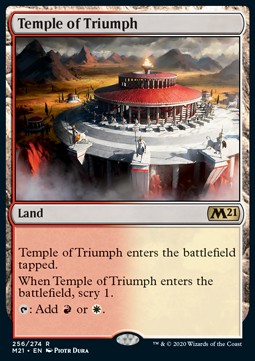 Temple of Triumph - Core 2021 (Rare) [M21-256] - JotaCards - Tu Tienda de TCG