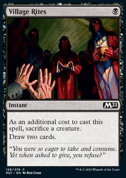 Village Rites - Core 2021 (Common) [M21-126] - JotaCards - Tu Tienda de TCG
