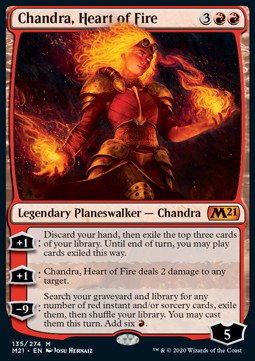 Chandra, Heart of Fire - Core 2021 (Mythic) [M21-135] - JotaCards - Tu Tienda de TCG