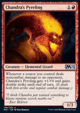 Chandra's Pyreling - Core 2021 (Uncommon) [M21-138] - JotaCards - Tu Tienda de TCG