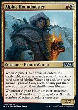 Alpine Houndmaster - Core 2021 (Uncommon) [M21-215] - JotaCards - Tu Tienda de TCG