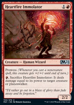Heartfire Immolator - Core 2021 (Uncommon) [M21-150] - JotaCards - Tu Tienda de TCG