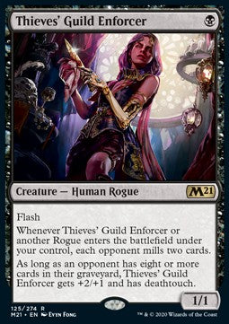 Thieves' Guild Enforcer - Core 2021 (Rare) [M21-125] - JotaCards - Tu Tienda de TCG