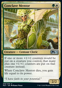 Conclave Mentor - Core 2021 (Uncommon) [M21-216] - JotaCards - Tu Tienda de TCG