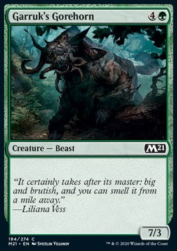 Garruk's Gorehorn - Core 2021 (Common) [M21-184] - JotaCards - Tu Tienda de TCG