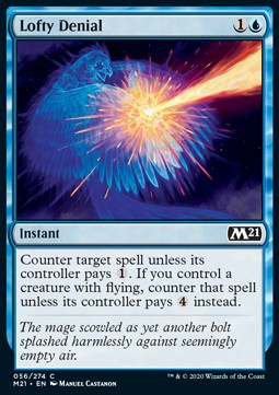 Lofty Denial - Core 2021 (Common) [M21-56] - JotaCards - Tu Tienda de TCG