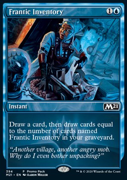 Frantic Inventory - Core 2021: Promos (Common) [PM21-394] - JotaCards - Tu Tienda de TCG