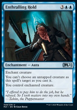 Enthralling Hold - Core 2021 (Uncommon) [M21-49] - JotaCards - Tu Tienda de TCG